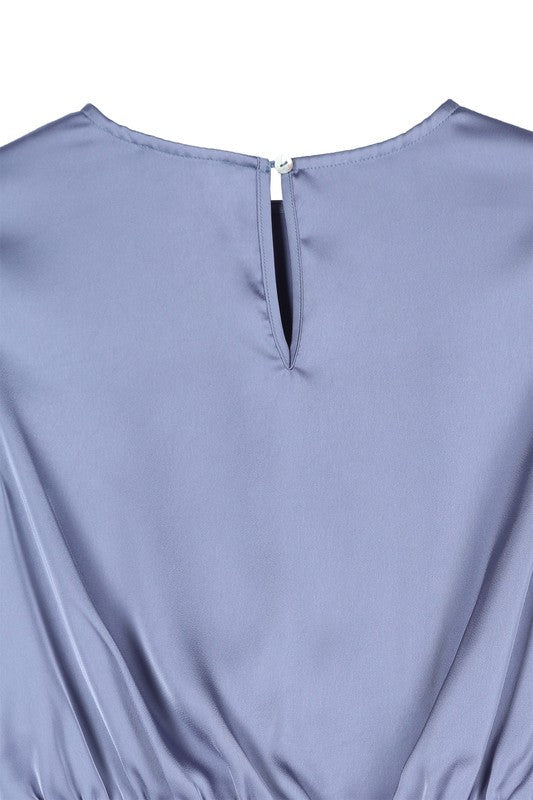 Harmony Satin Mermaid Set (Blue)