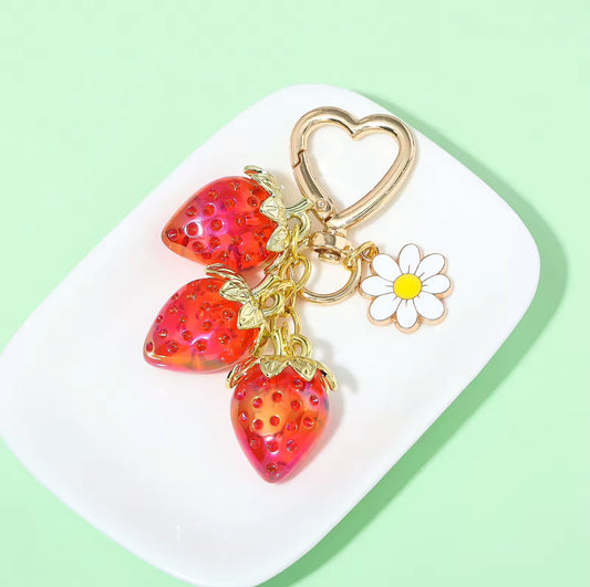 Strawberries & Daisies