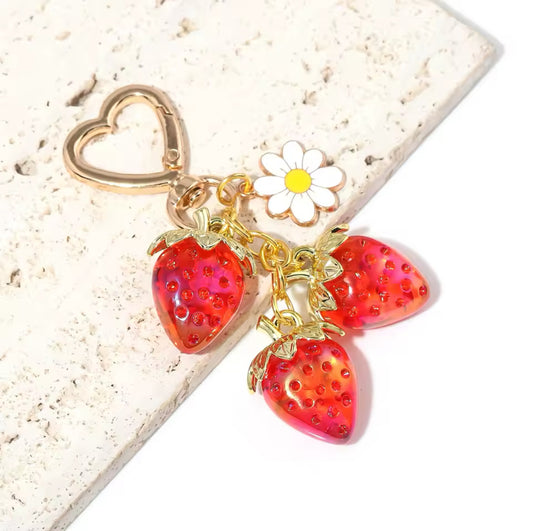Strawberries & Daisies