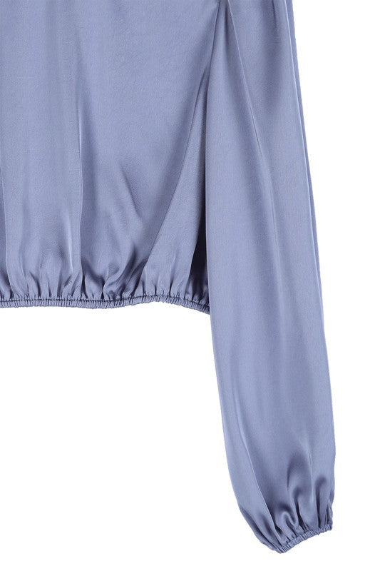 Harmony Satin Mermaid Set (Blue)