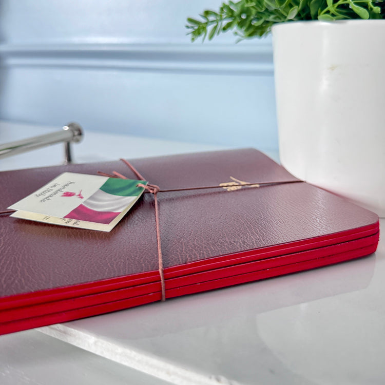 Bieffe 3pk Handmade Italian Notebooks