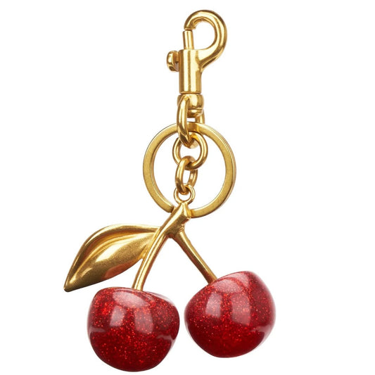 Sparkling Red Cherries Charm