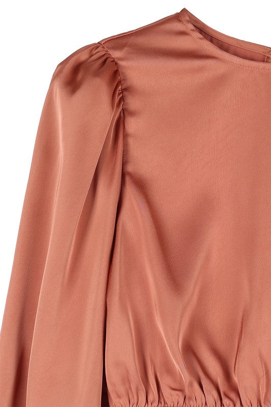 Harmony Satin Mermaid Set (Blue)