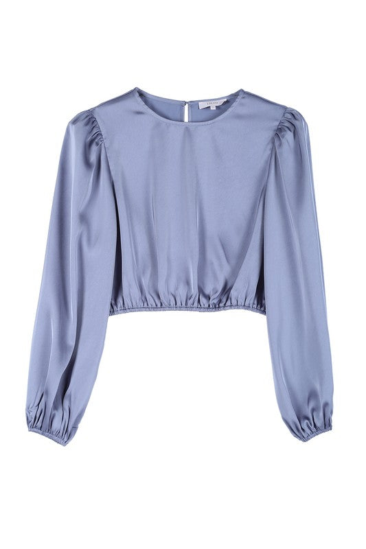 Harmony Satin Mermaid Set (Blue)