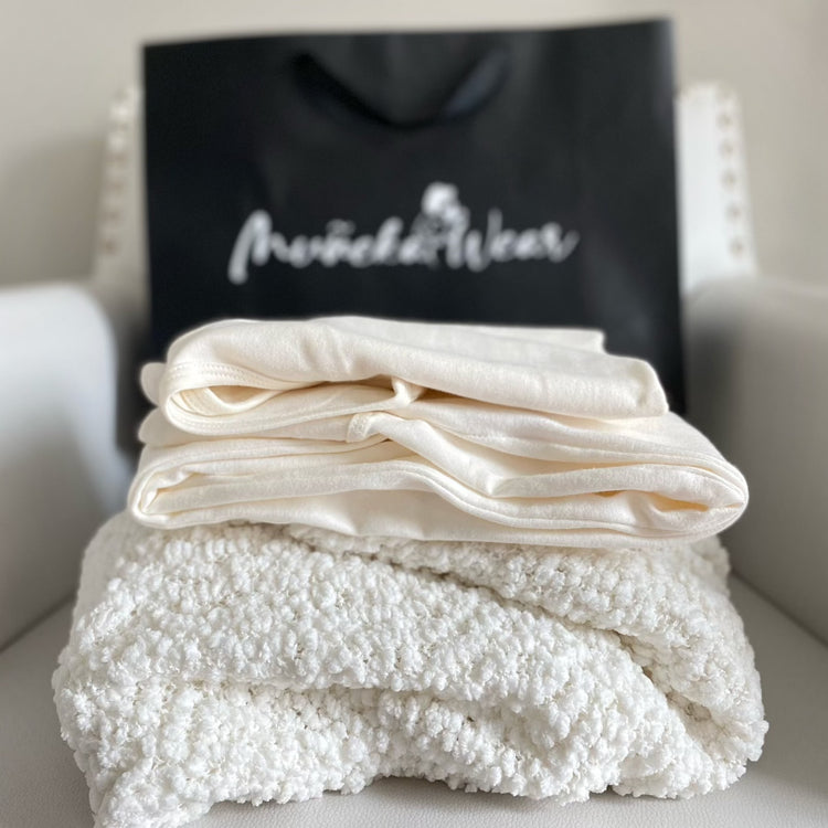 3pc Serenity Cardigan Set (Ivory)