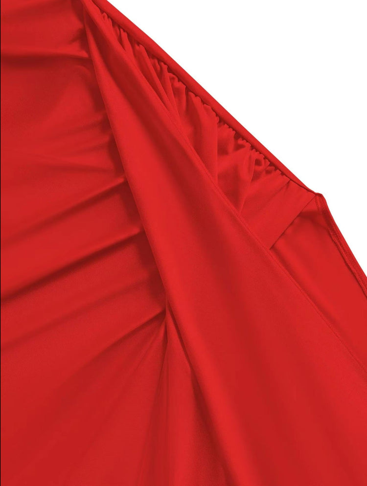 Layla 2PC Set (Ruby Red) (Ruby Red) - by MunekaWear