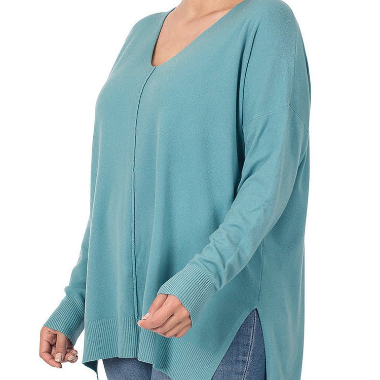 LOLA Faux Cashmere Sweater - 5 Colors (XL) - Apparel & Accessories by MunekaWear