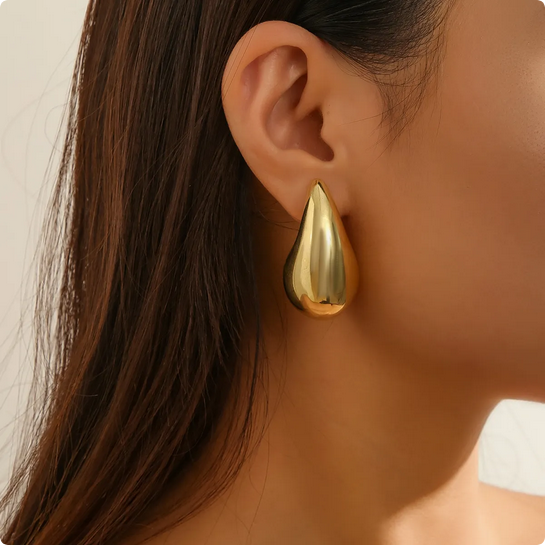 Teardrop Statement Earrings