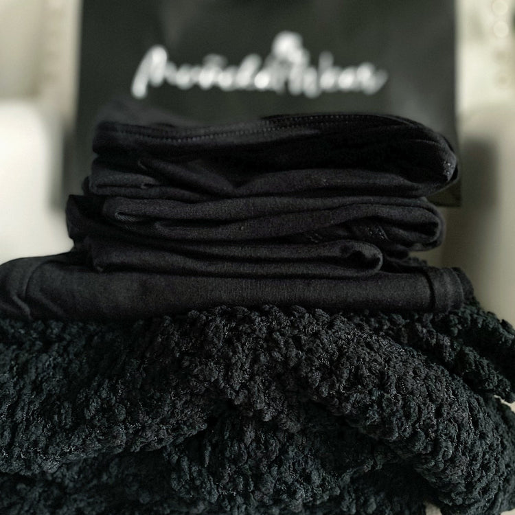 4pc Serenity Cardigan Set (Onyx)