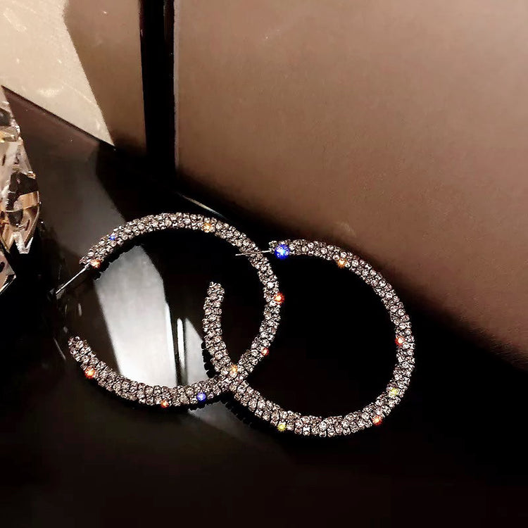 Glam Girl Hoop Earrings