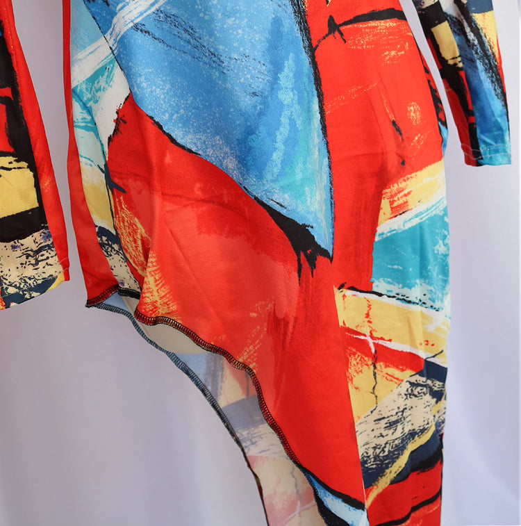 Alysa Abstract Dress