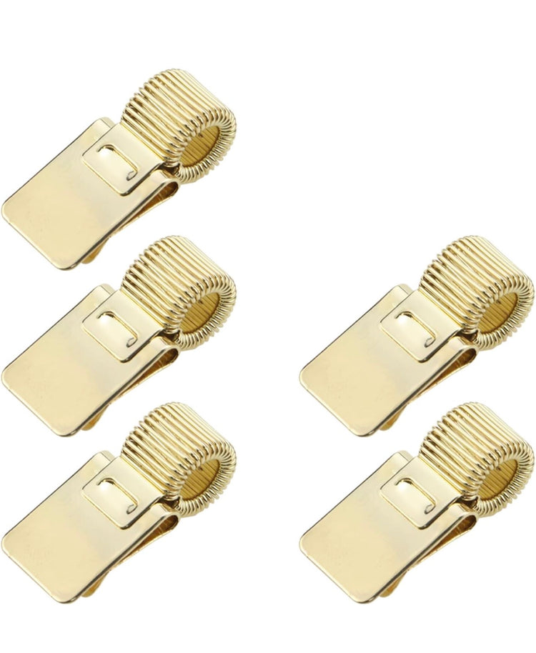 Gold Metal Pen Holder Clip