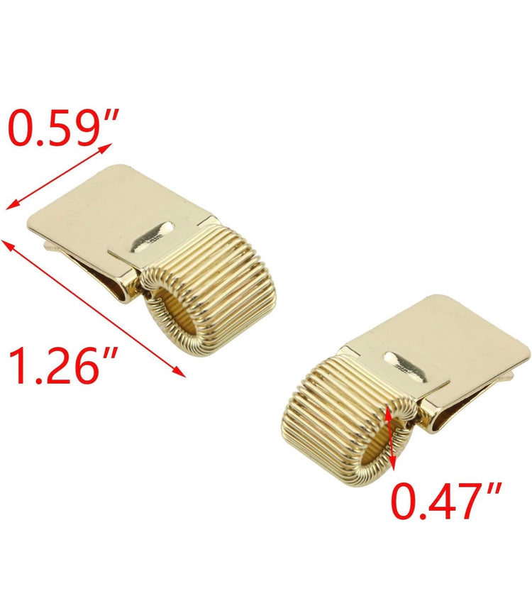 Gold Metal Pen Holder Clip