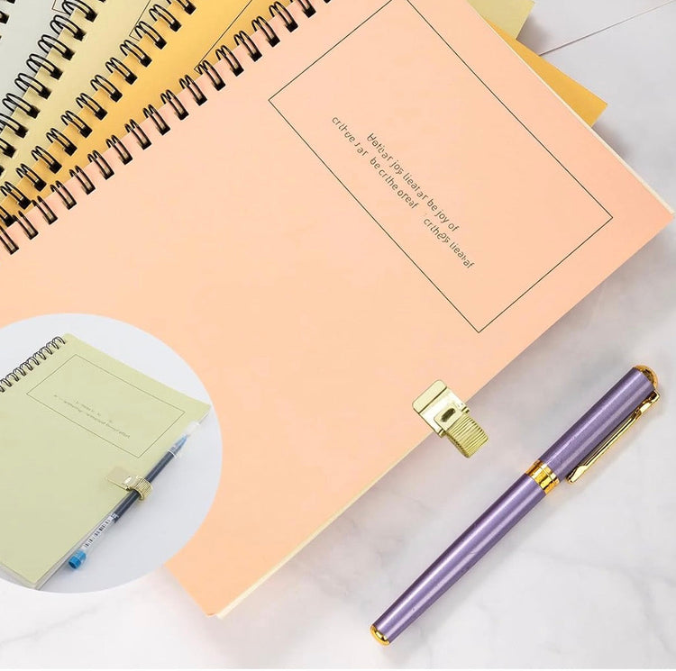Gold Metal Pen Holder Clip