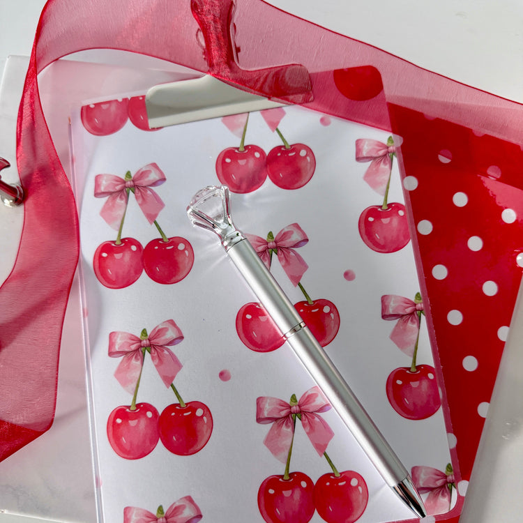 2pk Cherry Bliss Notebooks