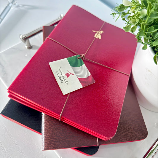 Bieffe 3pk Handmade Italian Notebooks