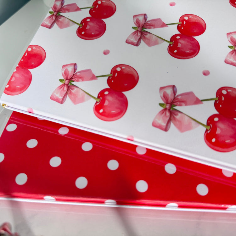 2pk Cherry Bliss Notebooks