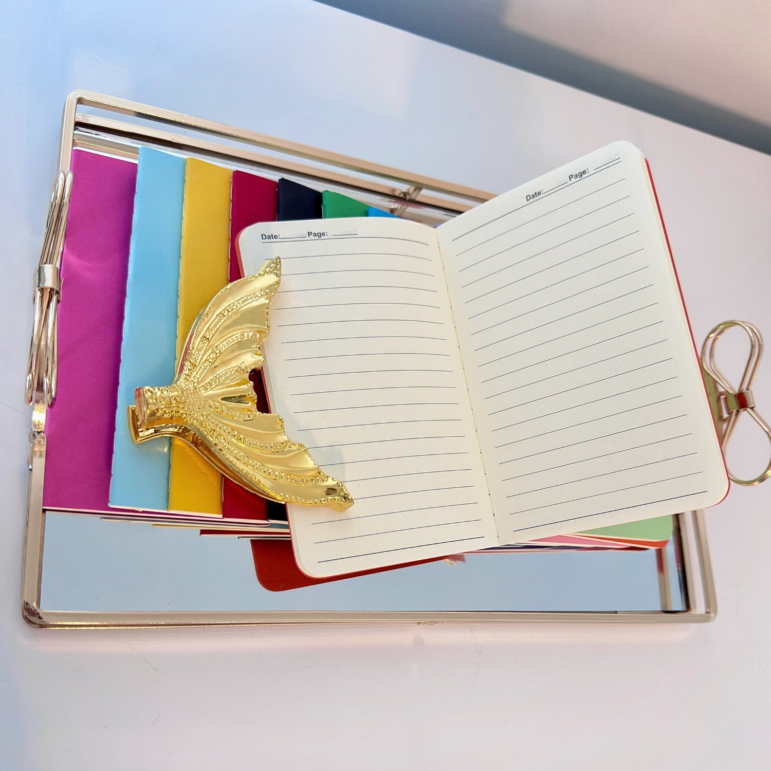 A6 Notebook Inserts (Ruby Red) - by MunekaWear