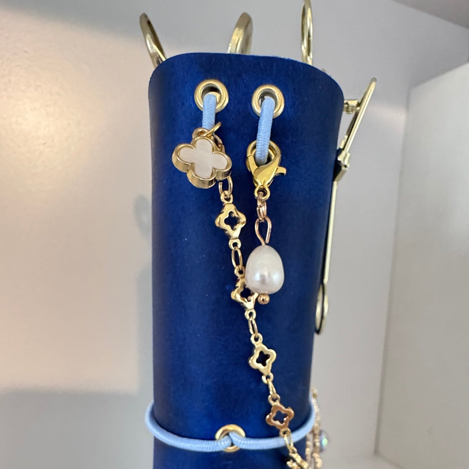 A6 Tri-fold Cobalt Blue Journal () - by MunekaWear