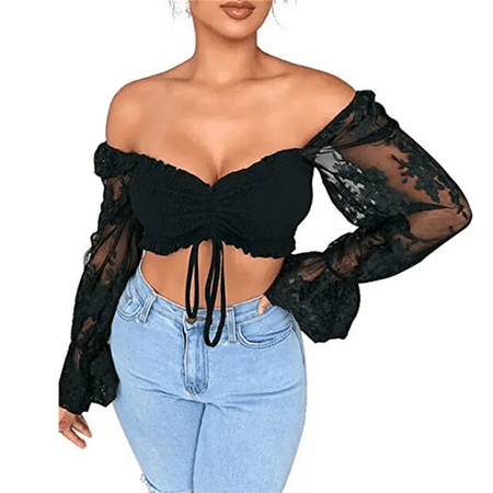 Amy Embroidered Top (2 colors) (Small/Medium) - Apparel & Accessories by MunekaWear