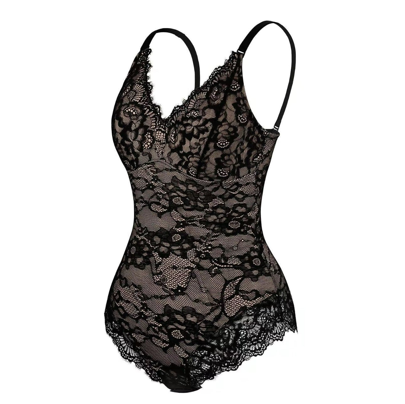 Bella Shaping Bodysuit (Black) - Lingerie by MunekaWear