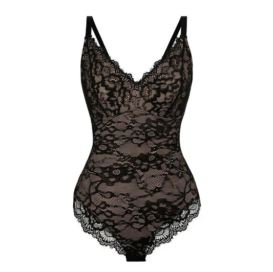 Bella Shaping Bodysuit (Black) - Lingerie by MunekaWear