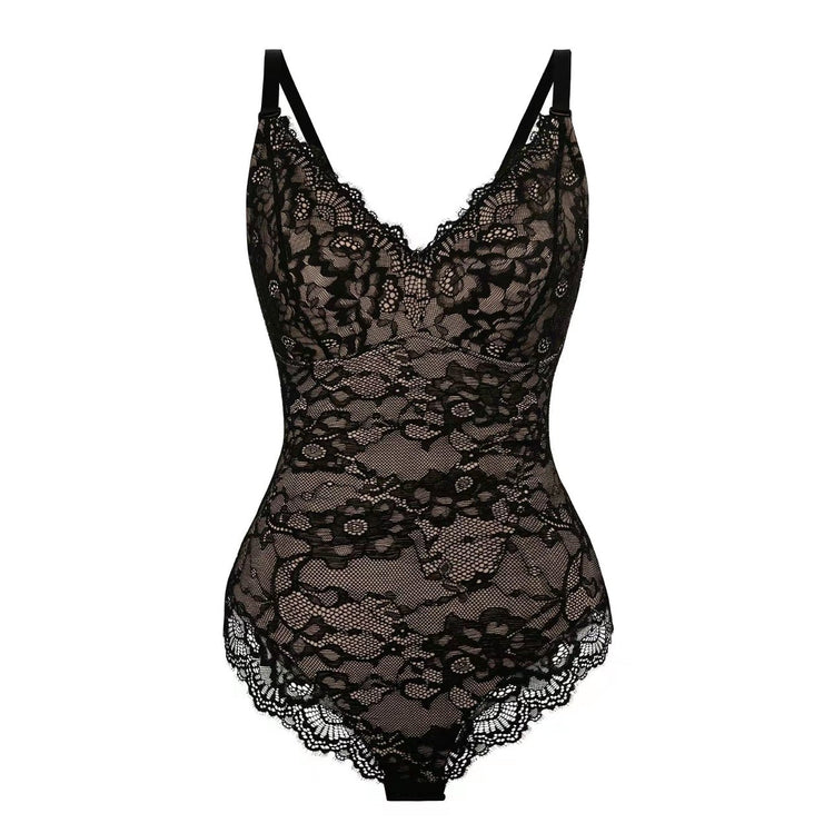 Bella Shaping Bodysuit (Black) - Lingerie by MunekaWear