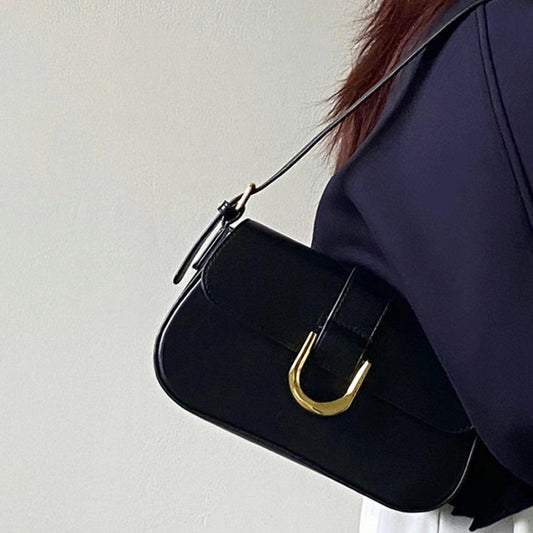 Delina Vintage Handbag (5 colors) (Black) - by MunekaWear