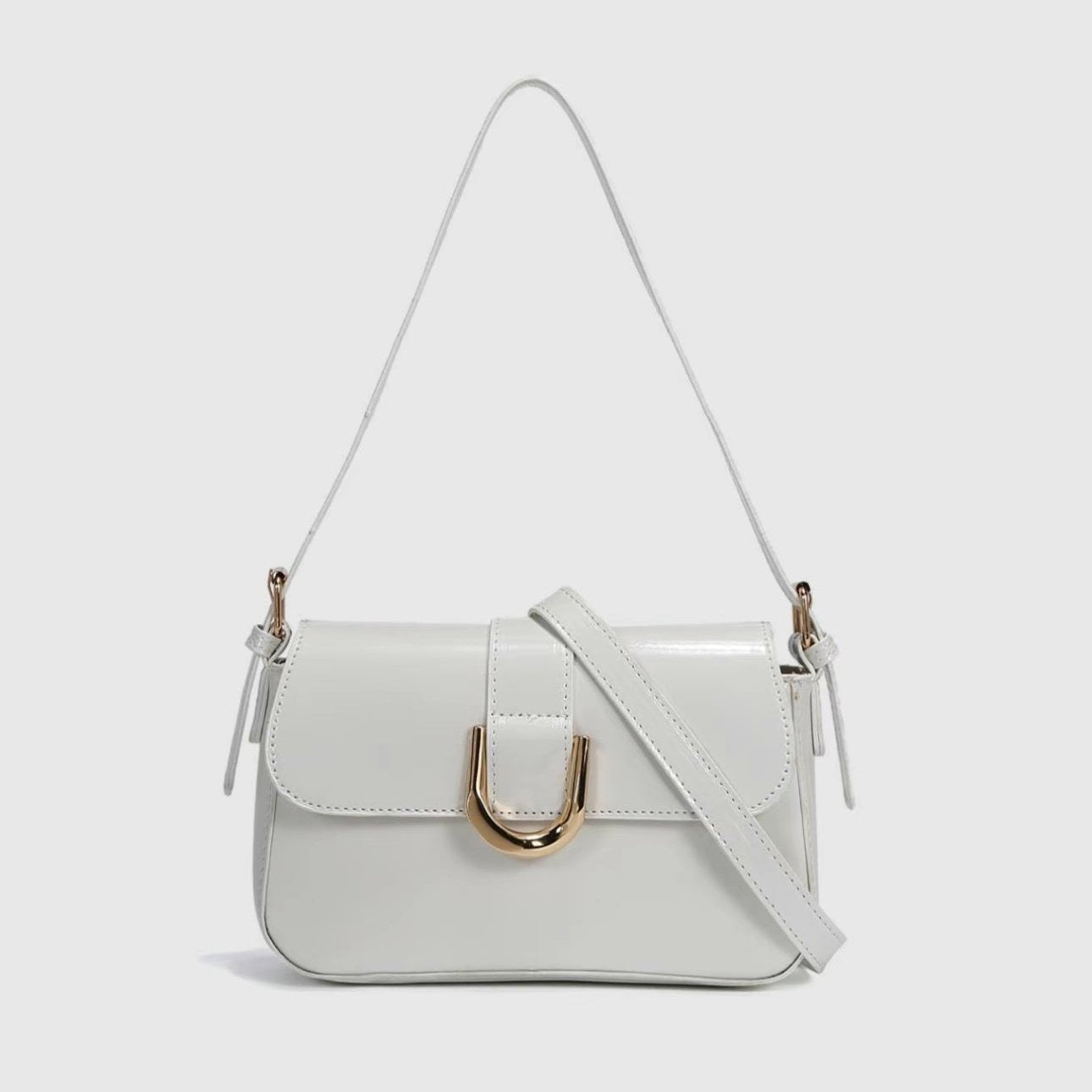 Delina Vintage Handbag (5 colors) (Champagne) - by MunekaWear
