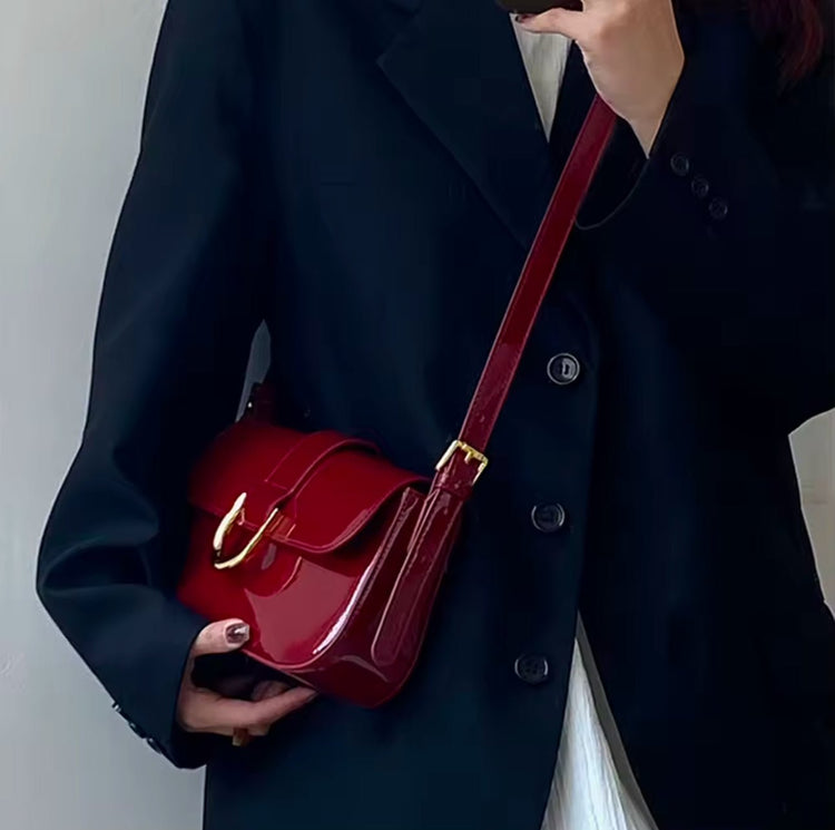 Delina Vintage Handbag (5 colors) (Champagne) - by MunekaWear