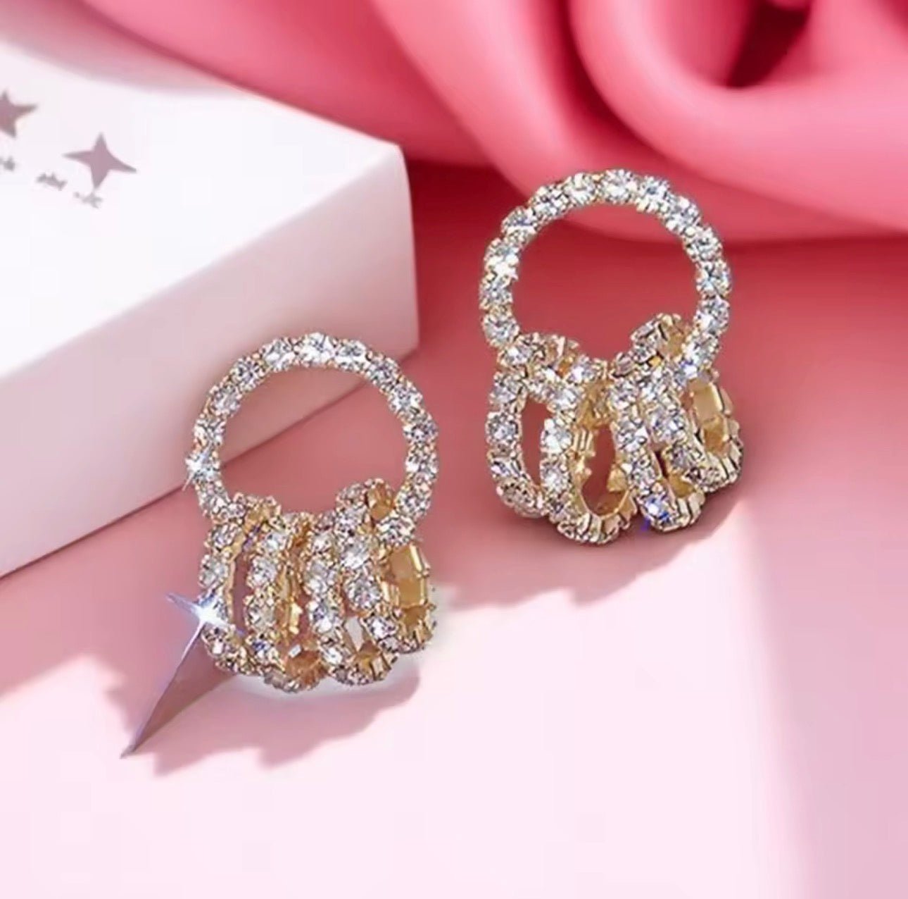 Infinity Earrings (Gold) - by MunekaWear