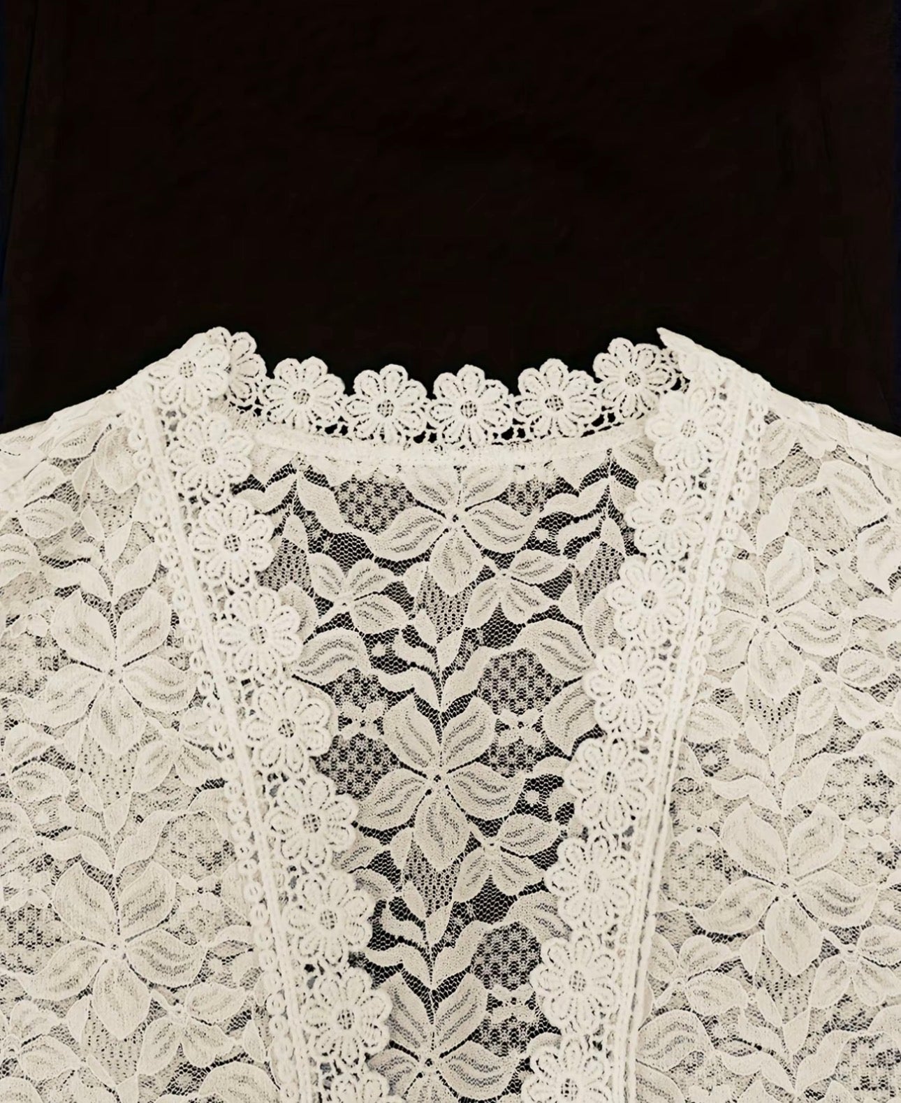 Lace Cardigan (Small 2-4) - Apparel & Accessories by MunekaWear