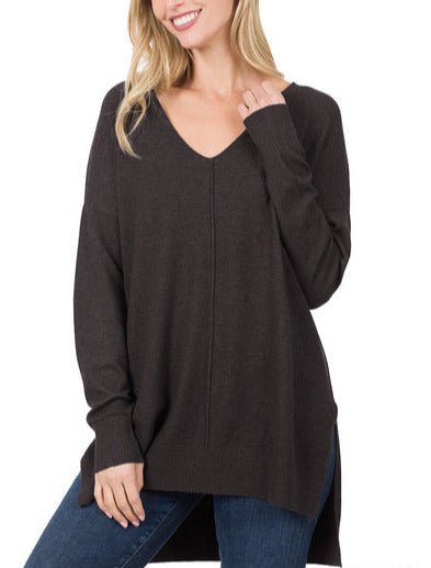 LOLA Faux Cashmere Sweater - 5 Colors (Small) - Apparel & Accessories by MunekaWear