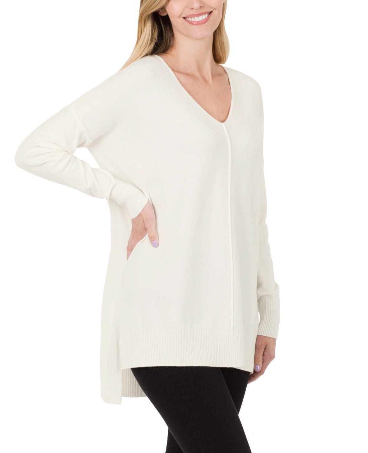 LOLA Faux Cashmere Sweater - 5 Colors (Small) - Apparel & Accessories by MunekaWear