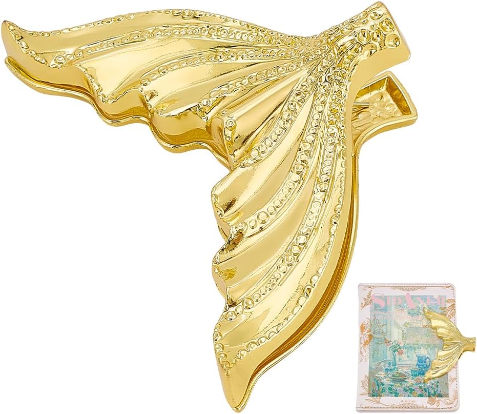 Mermaid Tail Clip: Gold () - by MunekaWear