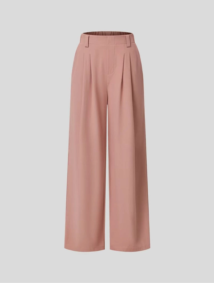 XO Wide Leg Pants (3 colors) (Pink) - Apparel & Accessories by MunekaWear
