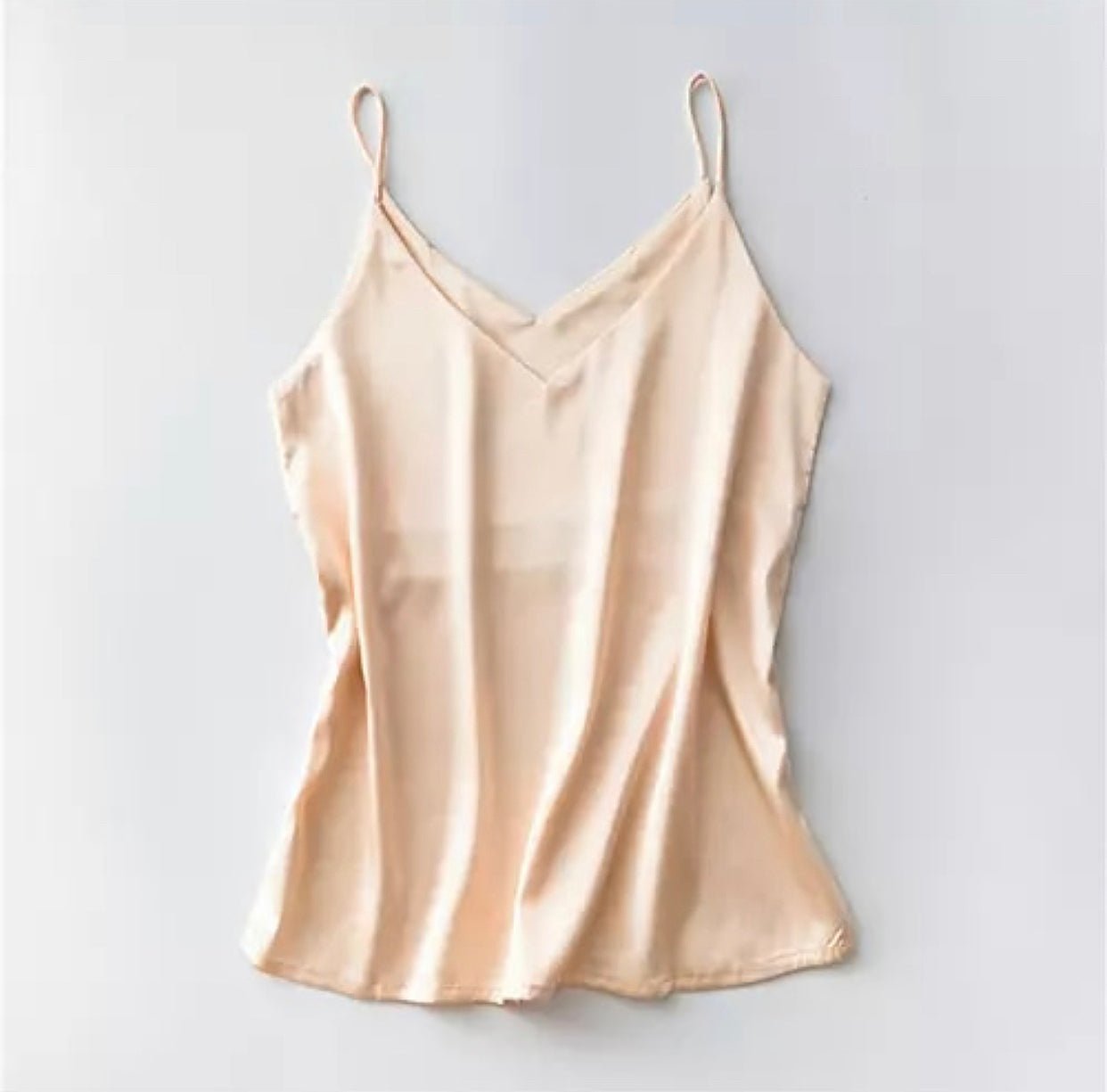 Alyson Silk Reversible Cami (6 colors) (Small) - Shirts & Tops by MunekaWear