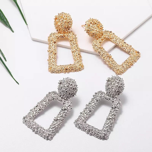 Jayde Mini Earrings (Silver) - Earrings by MunekaWear