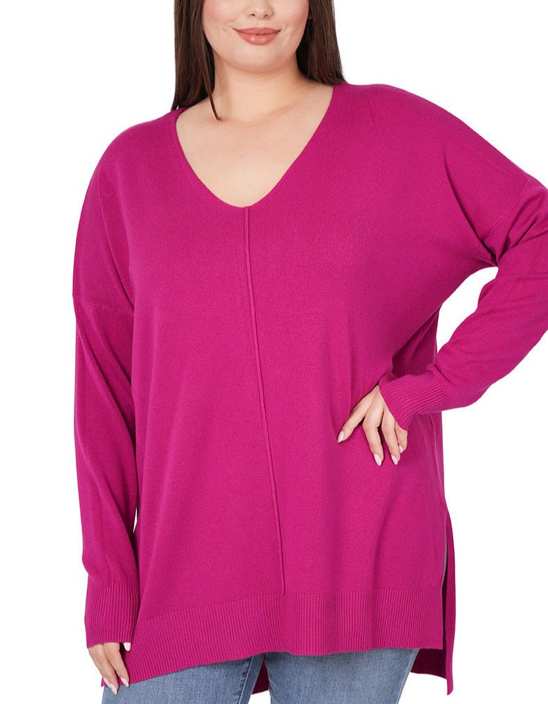 LOLA Faux Cashmere Sweater - 5 Colors (XL) - Apparel & Accessories by MunekaWear