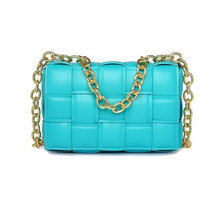 The Andiga Luxe Handbag (5 colors) (Turquoise Blue) - Handbag & Wallet Accessories by MunekaWear