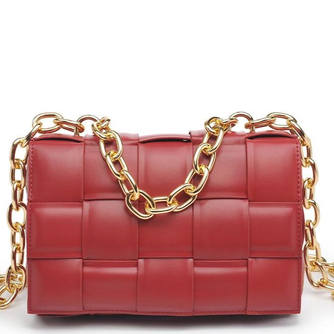 The Andiga Luxe Handbag (5 colors) (Red) - Handbag & Wallet Accessories by MunekaWear